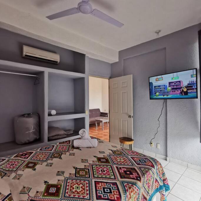 1 Bedroom Apt With Ac , Tv , Wi-Fi Near Dt And Beach Zihuatanejo Esterno foto